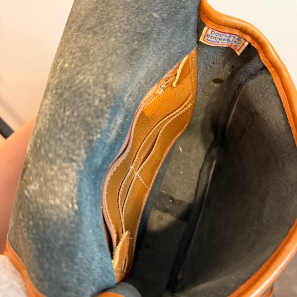 Dooney & Bourke Vintage Black and Brown Outback Crossbody Bag - Picture 8 of 12